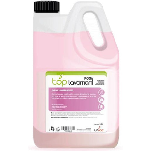 Top Mani Rosa Detergente Mani con Emolliente Lt 5 Pz 1