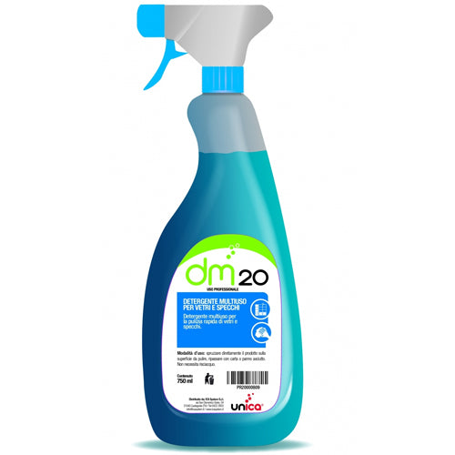 DM 20 Detergente Multiuso e  Vetri 750ml Cf 6 Pz